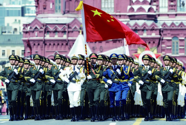 衛(wèi)國戰(zhàn)爭勝利75周年紅場閱兵式